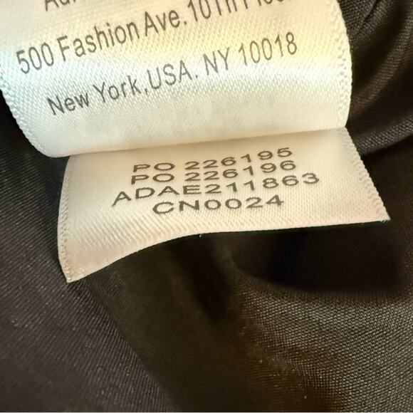 Adrianna by Adrianna Papell Printed Satin Sleeveless Midi Dress Women’s Sz 12 - Picture 8 of 9